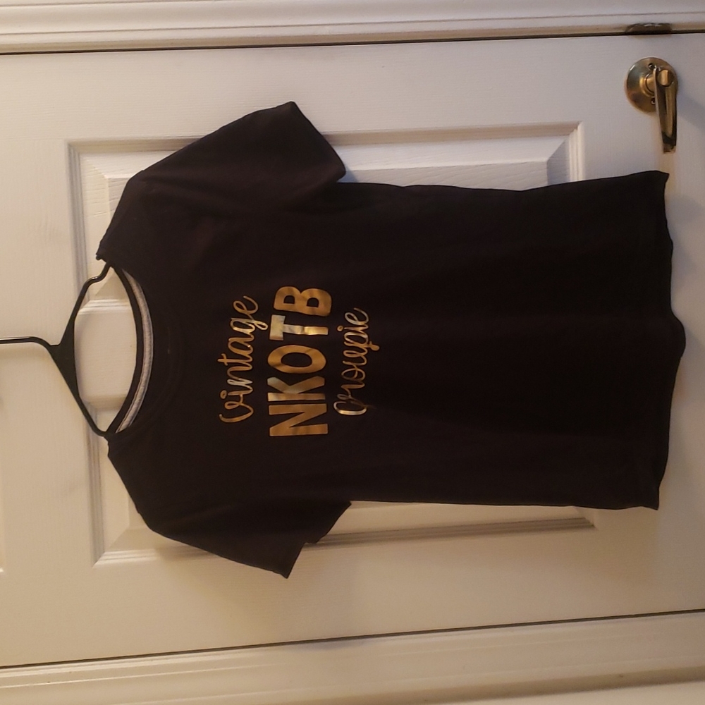 New Kids On The Block Vintage NKOTB Groupie T-Shirt Black Size Medium